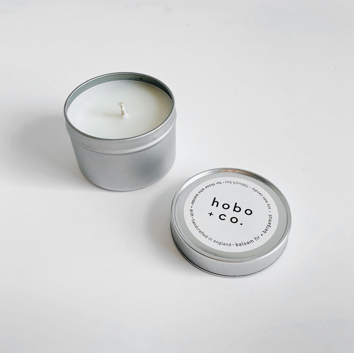 Balsam Fir + Bergamot Travel Tin Soy Candle - IOSOI Skin Lab