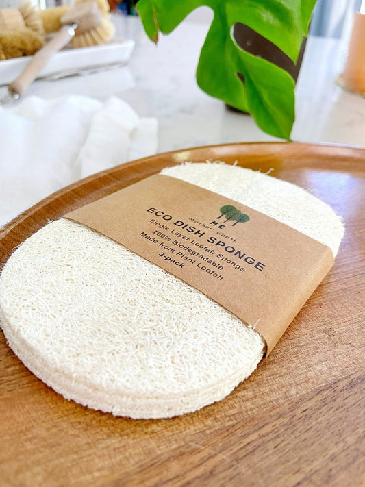 Eco Dish Sponges: Single Layer 3-Pack - IOSOI Skin Lab