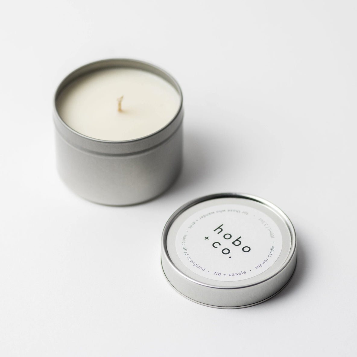 Fig + Cassis Travel Tin Soy Candle - IOSOI Skin Lab