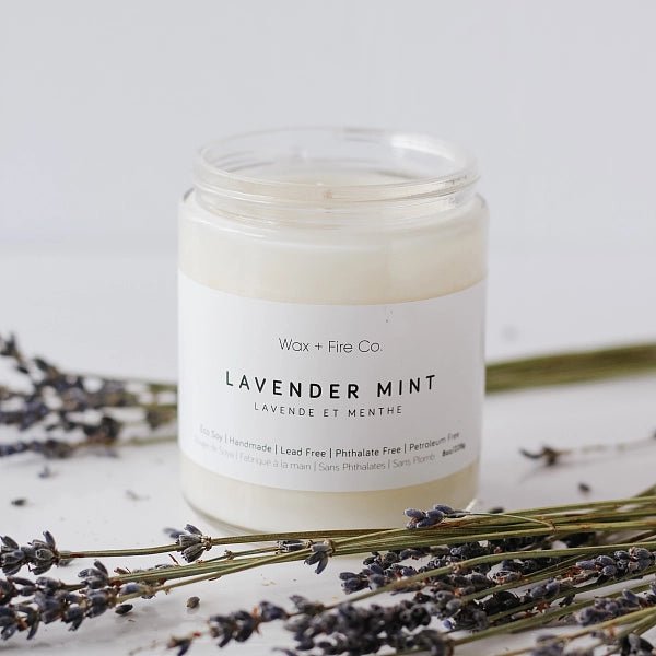 Lavender Mint Soy Candle - IOSOI Skin Lab