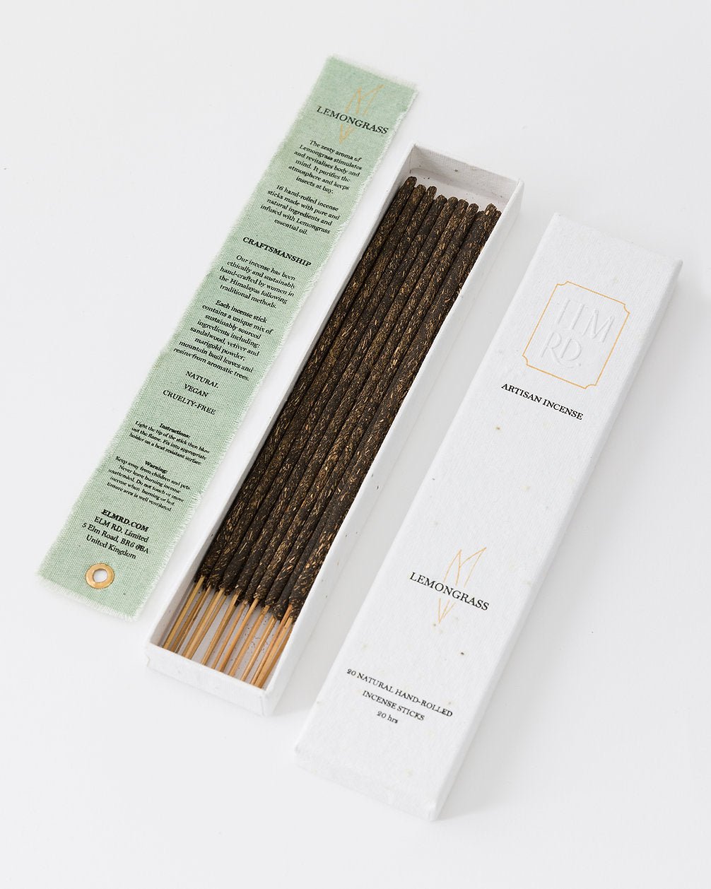 Lemongrass Hand-rolled Incense - IOSOI Skin Lab