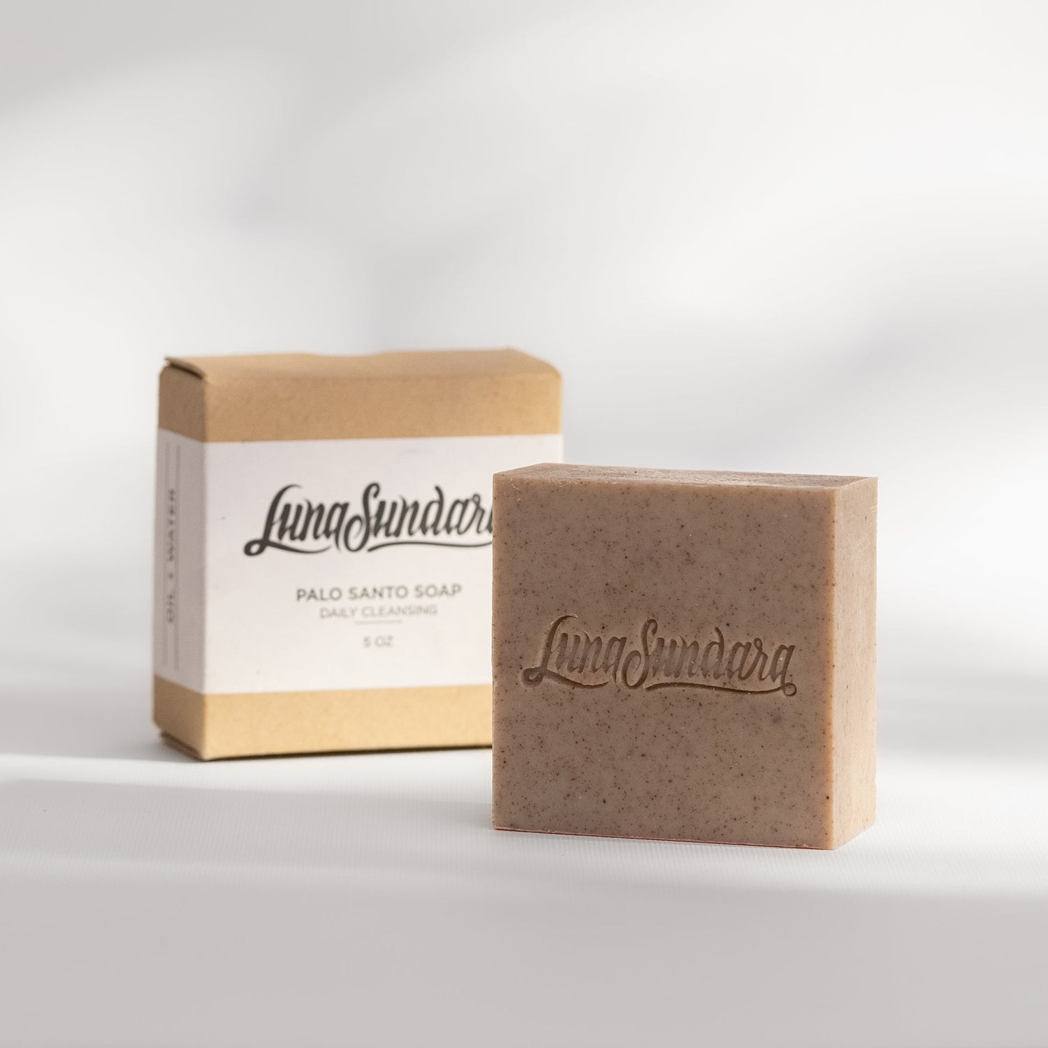 Palo Santo Infused Moisturizing Exfoliating Soap Bar (Vegan) - IOSOI Skin Lab