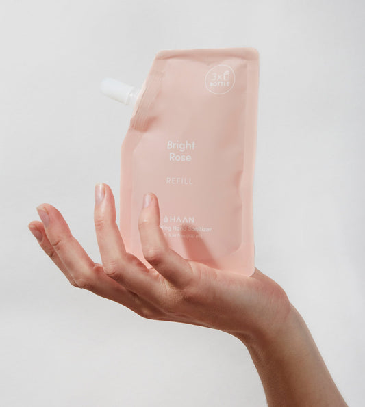 Pocket Hand Sanitizer Refill - Bright Rose - IOSOI Skin Lab