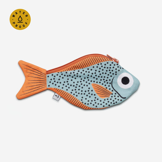 Sweeper Fish - Aqua - Purse Or Keychain - IOSOI Skin Lab