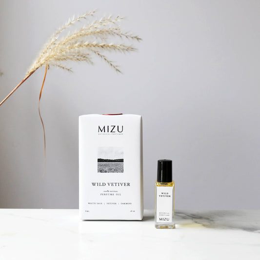 WILD VETIVER All Natural Botanical Perfume Oil - IOSOI Skin Lab